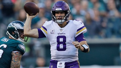 Cousins delivers perfect 25-yard pass to Diggs