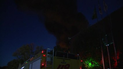 고양 휘발유 탱크 화재...17시간 만에 완진 / YTN