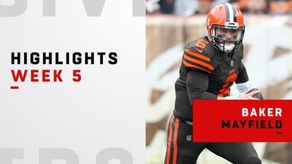Top plays from Mayfield's 365-yard day | Week 5