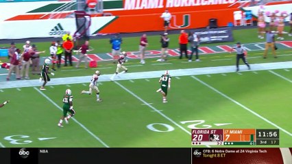FSU at Miami 2018 2nd Half