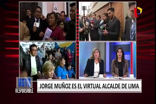 Simpatizantes de Acción Popular llegan hasta local partidario para celebrar virtual elección