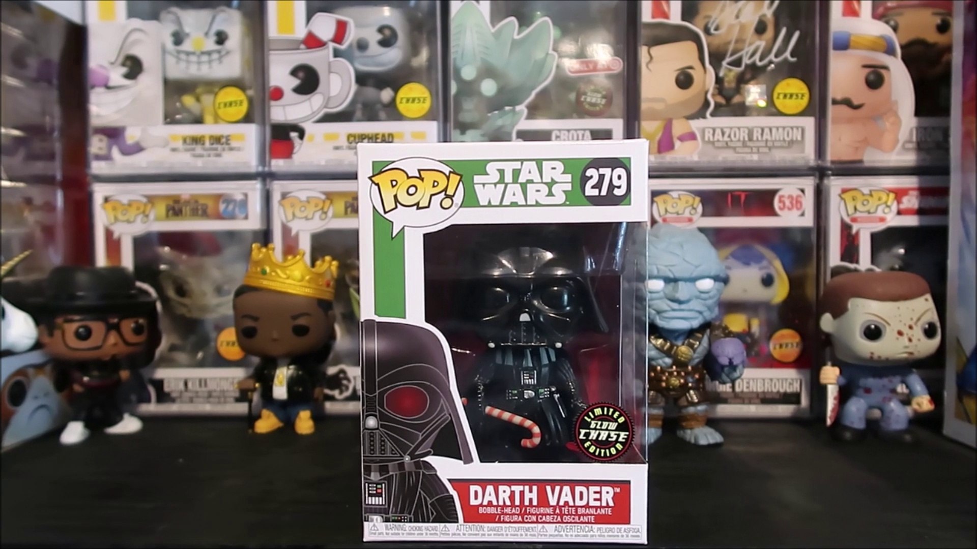 funko pop darth vader chase