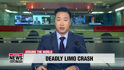 20 dead in New York after wedding limousine crashes into parked car