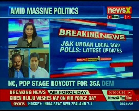 Voting for J&K panchayat polls to begin; NC, PDP stage boycott for 35A demands