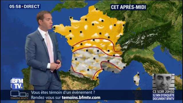 Un lundi ensoleillé sur le nord, couvert et pluvieux sur le sud. Le Var et les Bouches-du-Rhône sont toujours en vigilance orange pluie et inondation