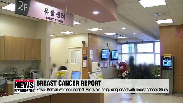Fewer Korean women under 40 years old being diagnosed with breast cancer: Study