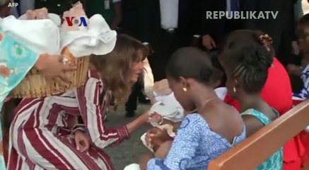 'Diplomasi Halus' ala Melania Trump di Afrika