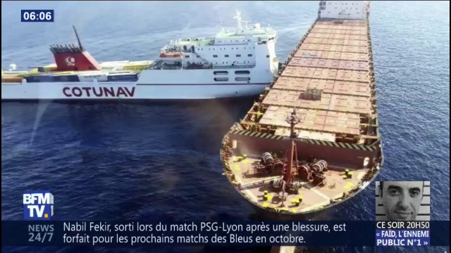 C'est un accident rarissime, deux bateaux sont entrés en collision au nord-ouest du cap Corse