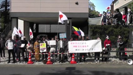 20140407捕鯨文化を破壊する濠州に抗議！