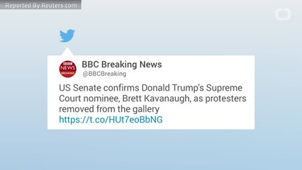 Kavanaugh Wins Place On Supreme Court