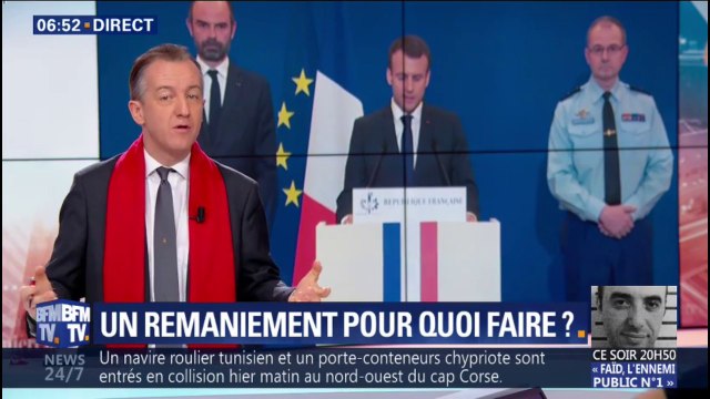 ÉDITO - Emmanuel Macron veut diminuer la pression sur ses épaules et rééquilibrer l'exécutif , analyse Christophe Barbier