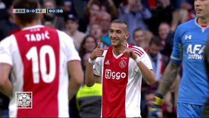 Stylish Ziyech helps Ajax hammer AZ