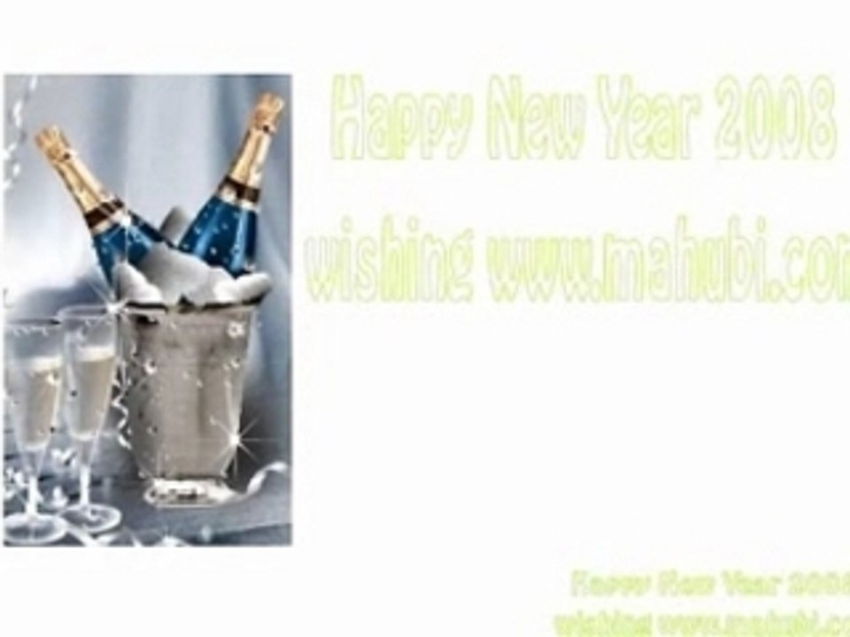 Happy new year 2008