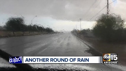 Another round of rain hits the Valley!