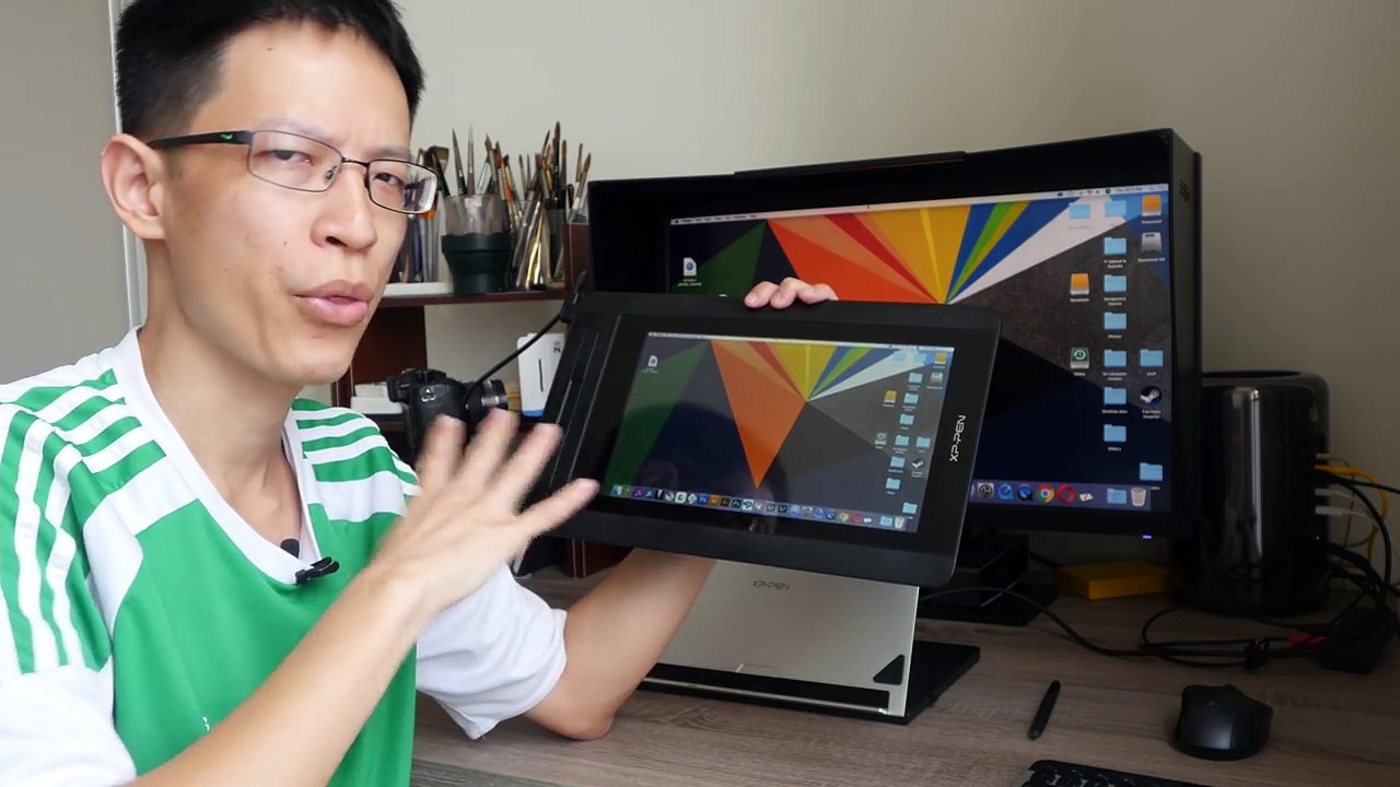 XP-PEN Artist 12 Pen Display monitor Test
