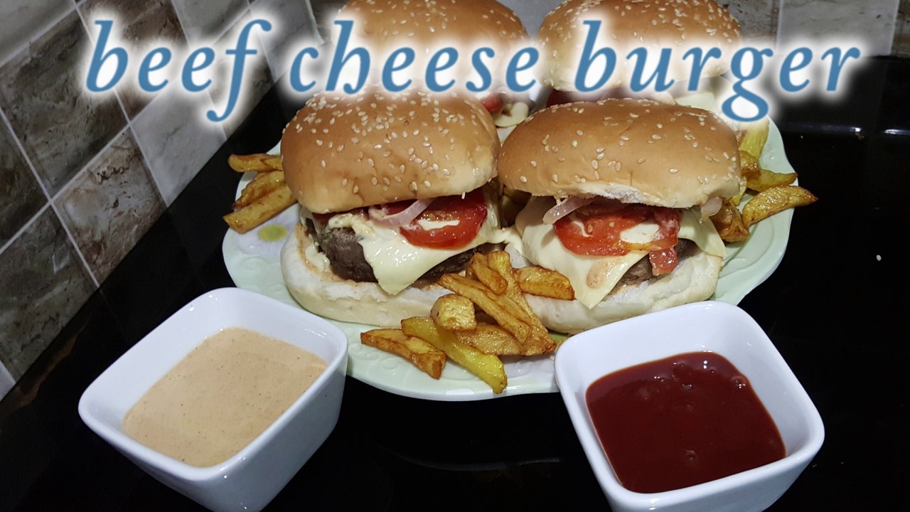 Easy Beef Cheese Burger Recipe