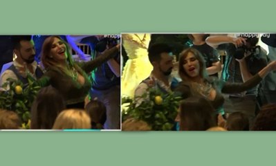Χατζηβασιλείου: Κόλασε με το τσιφτετέλι της στον γάμο της Μενούνος – Aπίστευτες ατάκες στο Happy Day