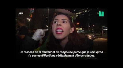 Au Brésil, des pro-Bolsonaro protestent contre la fraude dénoncée par leur candidat