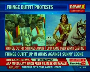 Fringe outfit up in arms against Sunny Leone for playing Telugu Queen Veera Mahadevi