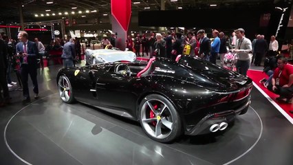Ferrari Monza SP2 at the Paris Motor Show 2018