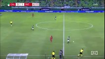 Funny own goal from midfield in Colombian league during Patriotas vs Cali!
