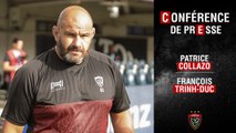 Conférence de presse d'après-match J7 Montpellier-Toulon