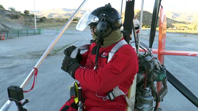 Doktor ve tekstilci iki arkadaş 'cayrokopter' üretti - KAYSERİ