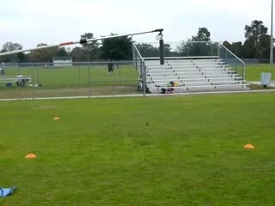Nick Kicking the Pole