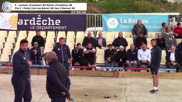 Finale et petite finale M2, Challenge des Trois Clochers, Villeneuve-de-Berg 2018