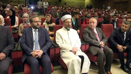 Erbaş: 'Hafızlık kurslarımızda 70 bin öğrencimiz hafızlık yapmakta' - ANKARA