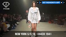 New York Fashion Week Spring/Summer 2019 - Coach 1941 | FashionTV | FTV