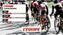 COURSES ITALIENNES, bande-annonce - CYCLISME - COURSES ITALIENNES