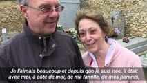 Dernier hommage à Aznavour au cimetière de Montfort-l'Amaury