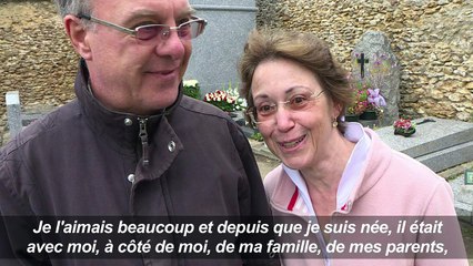 Dernier hommage à Aznavour au cimetière de Montfort-l'Amaury