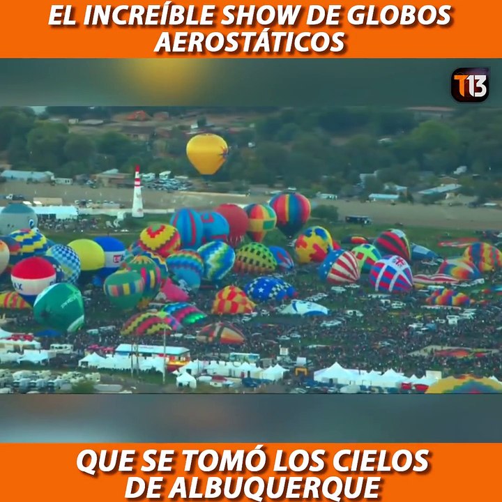 En Albuquerque, Estados Unidos, un inusual show de globos aerostáticos se robó todas las miradas. La 47 versión de la Fiesta Internacional de Globos Arostáticos