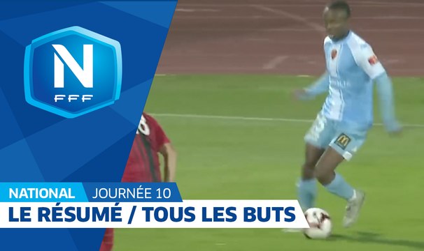 Le résumé de la 10e journée : tous les buts I National FFF 2018 2019
