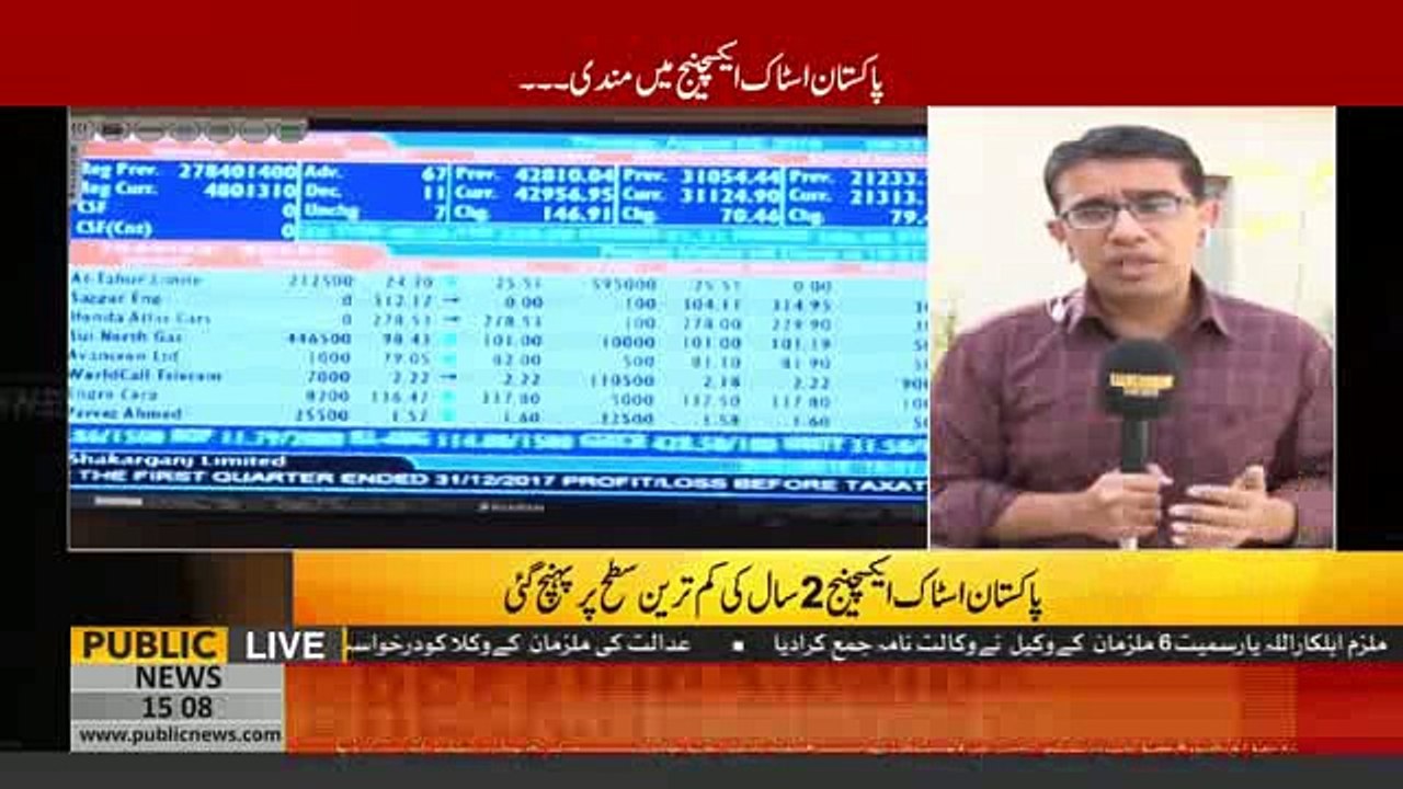 Pakistan Stock Exchange falls flat, loses 1,450 points in 100 index