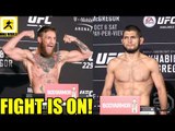 IT'S OFFICIAL! Khabib and Conor McGregor both make weight for UFC 229 Main Event,UFC 229 W-ins