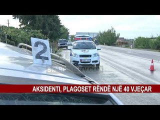 AKSIDENTI, PLAGOSET RËNDË NJË 40 VJEÇAR