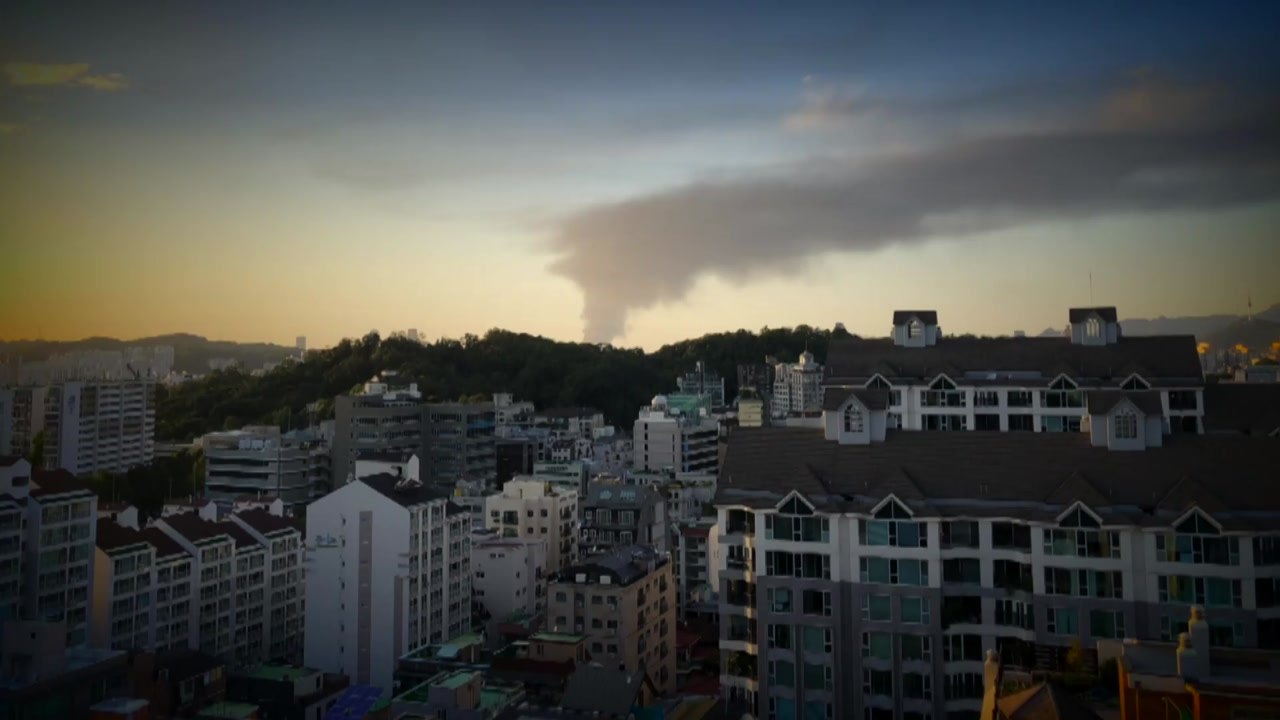 '고양 저유소 화재' 유독가스 바람 타고 분산...영향 미미 / YTN