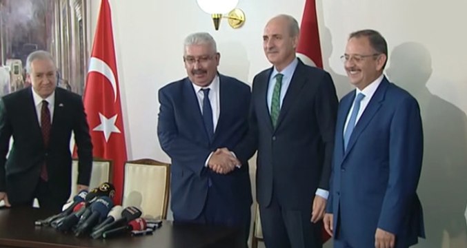 Son Dakika! AK Parti-MHP Arasındaki İttifak Görüşmesi Sonrası İlk Açıklama Geldi