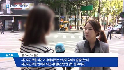 주 52시간…야근과 함께 사라진 월급 37만 원