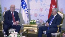 Antalya- TBMM Başkanı Binali Yıldırım, Başkanı George Tsereteli ile Görüştü