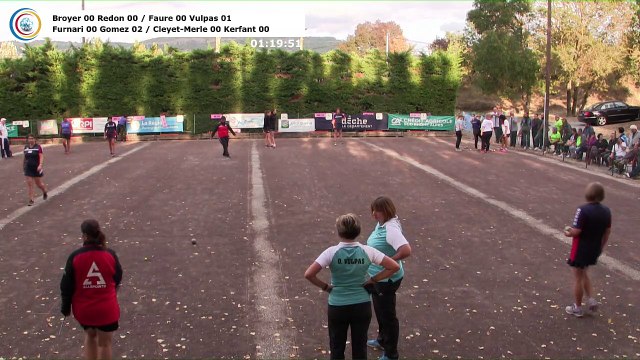 Barrages Super 16 féminin, Challenge des Trois Clochers, Saint-Jean le Centenier 2018