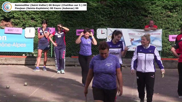 Secondes parties de poules, Super 16 féminin, Challenge des Trois Clochers, Saint-Jean le Centenier 2018