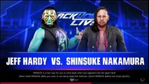 WWE Smackdown Live | Jeff Hardy Vs Shinsuke Nakamura | 08/10/2018 Full Match #WWE #SmackdownLive