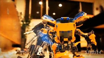 Transformers stop motion The Mighty Bumblebee 大黃蜂 王者之最