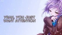 Nightcore - Attention (Female Version)