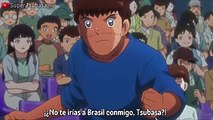 Wakabayashi Intenta Animar a Tsubasa  Captain Tsubasa Capitulo 21