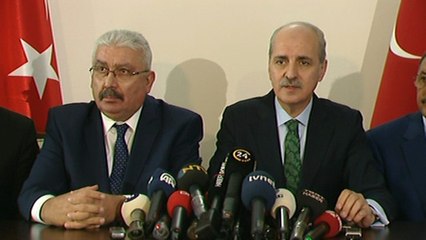 Ak Parti-Mhp Görüşmesi Sonrası Açıklama